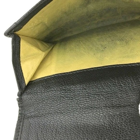 Bvlgari Black Leather Wallet Unisex - Picture 7 of 8